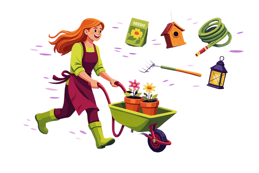 Garten Illustration